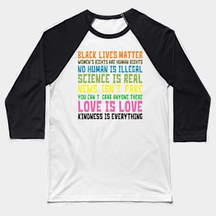 'Love Is Love' Amazing Equality Rights Baseball T-Shirt